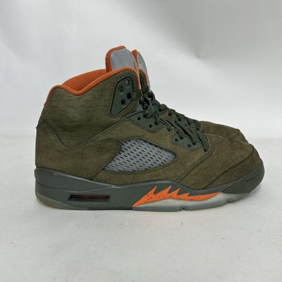 Nike Air Jordan 5 Retro OG “Olive/Green Orange Grey” main image 9